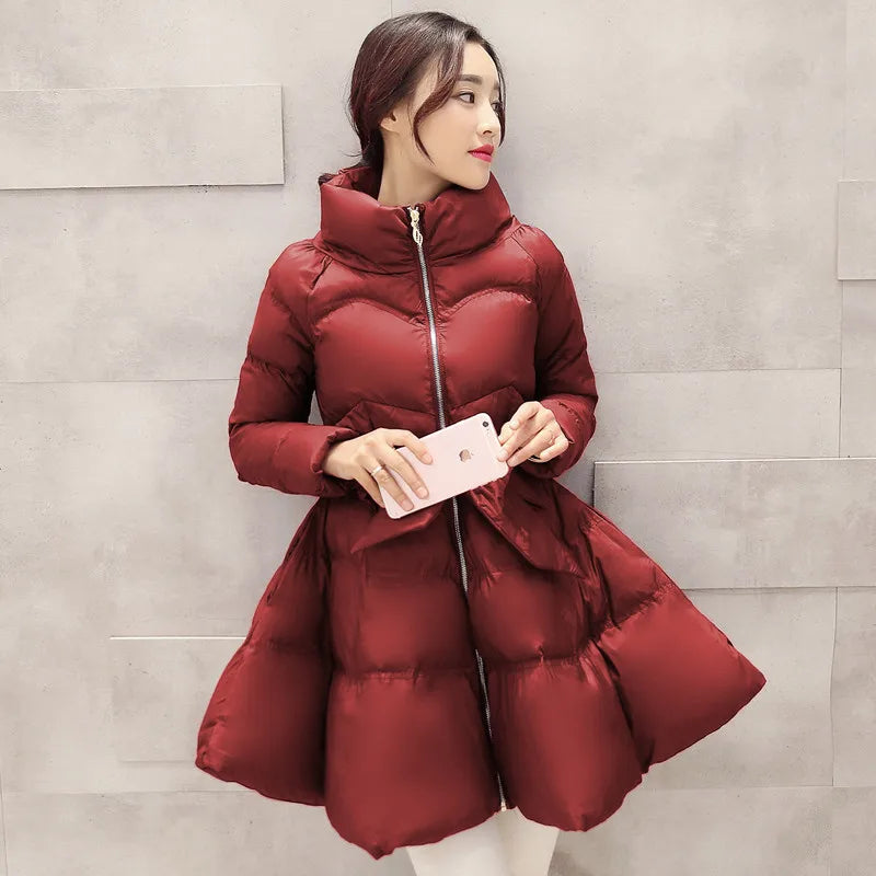 2023 New Fashion winter coat women warm outwear Padded cotton Jacket coat Womens Clothing High Quality parkas manteau femme R853